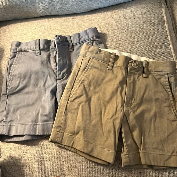 J. Crew Other - Lot of 2, J Crew khaki shorts. 3T